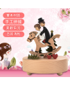 浪漫情人系列 策馬奔騰 木質音樂盒 MUSIC BOX